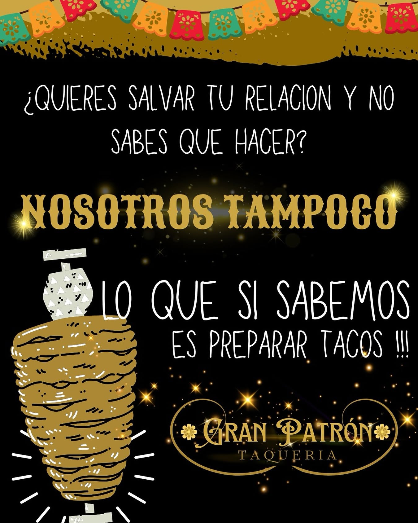 Publicación: lo que sí sabemos es preparar tacos